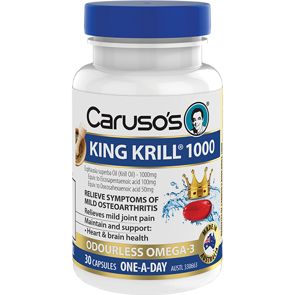 Caruso's King Krill 1000mg 30 Capsules