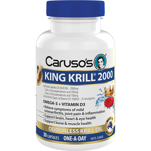 Caruso's King Krill 2000mg 30 Capsules