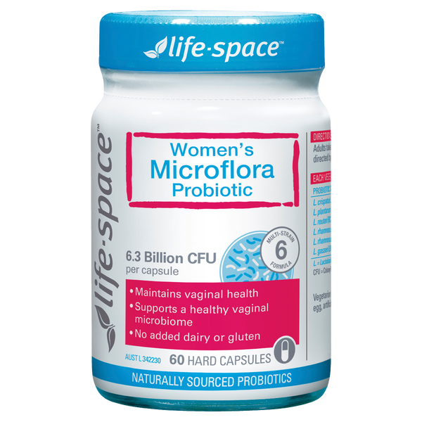 Life Space Women's Microflora Probiotic 60 Capsules