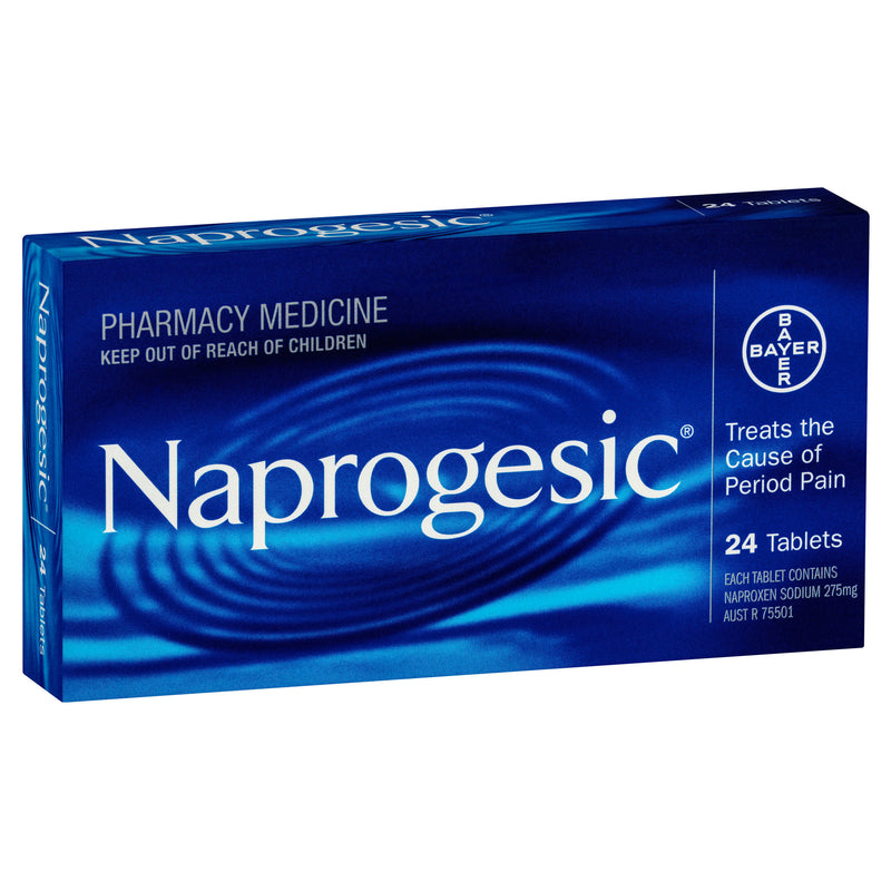Naprogesic Period Pain Tablets 24 Pack