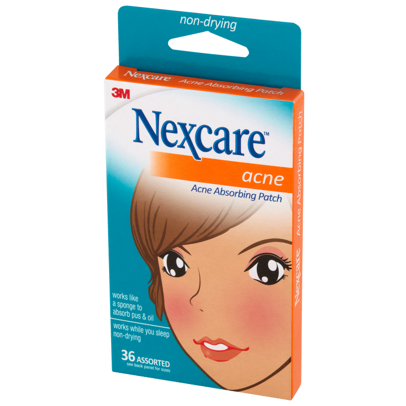 Nexcare Acne Absorbing Patches 36 Assorted