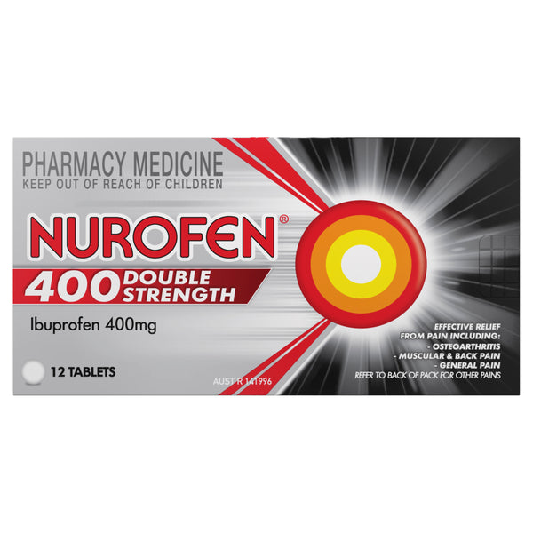 Nurofen 400 Double Strength 12 Tablets