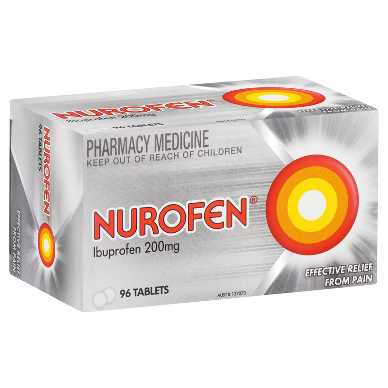 Nurofen Ibuprofen 200mg 96 Tablets
