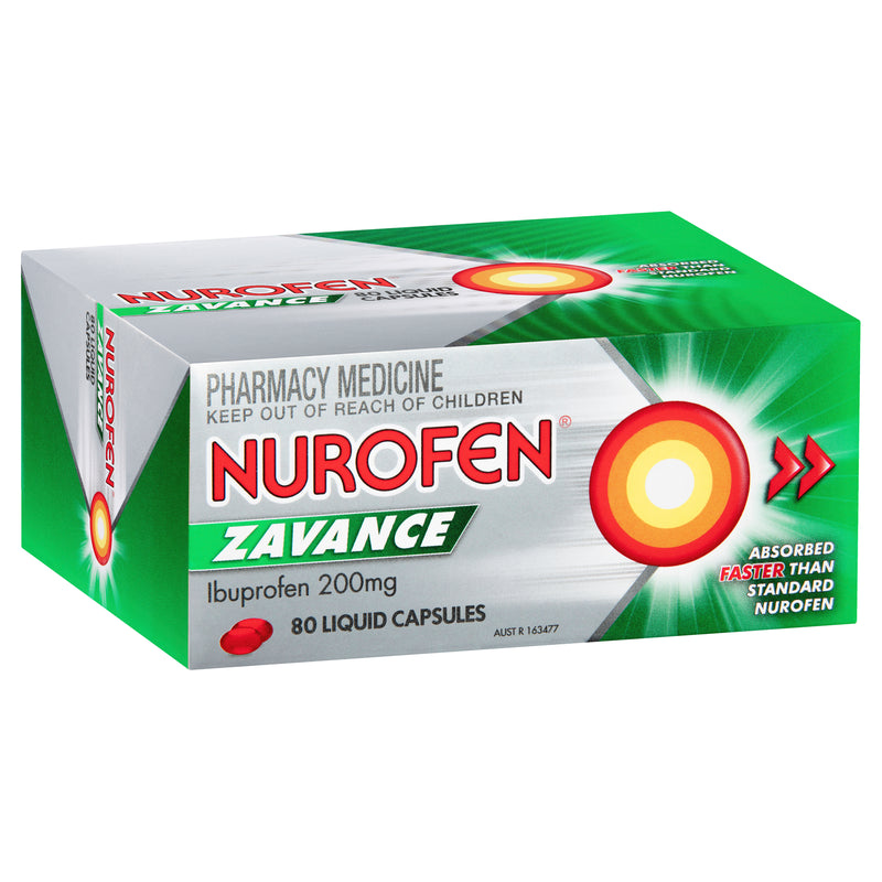 Nurofen Zavance 80 Liquid Capsules