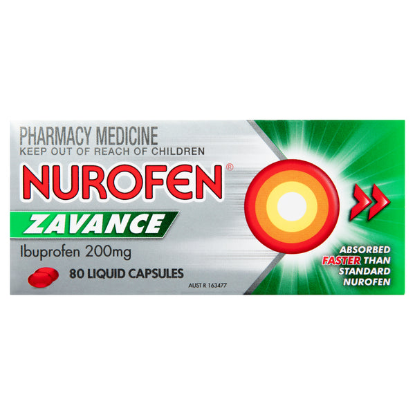 Nurofen Zavance 80 Liquid Capsules