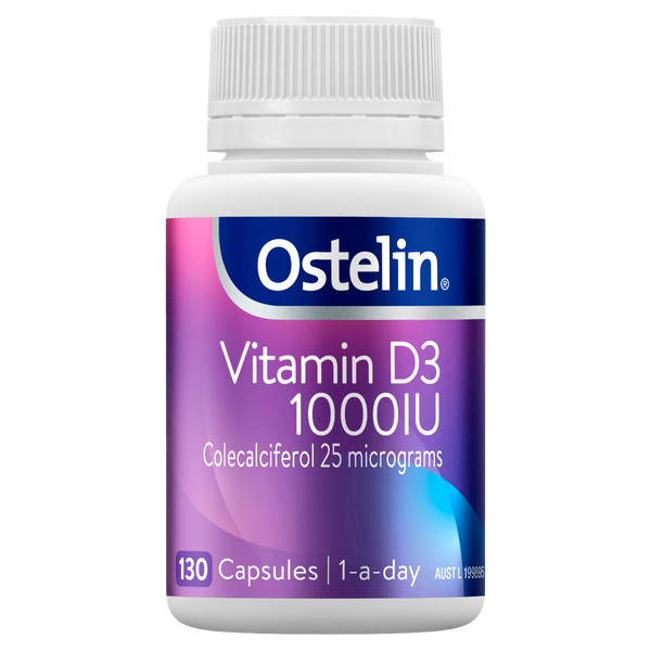Ostelin Vitamin D3 1000IU 130 Capsules