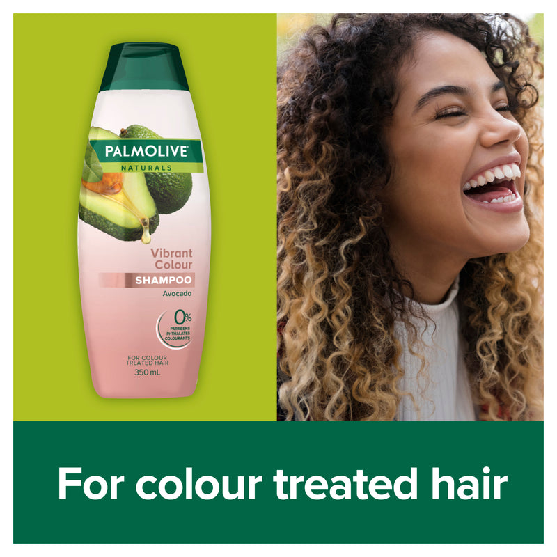 Palmolive Naturals Hair Shampoo Vibrant Colour Avocado 350ml