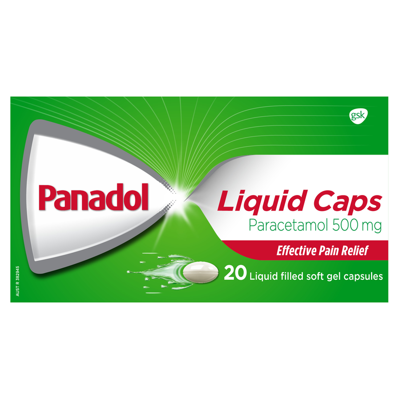 Panadol Liquid Caps 20