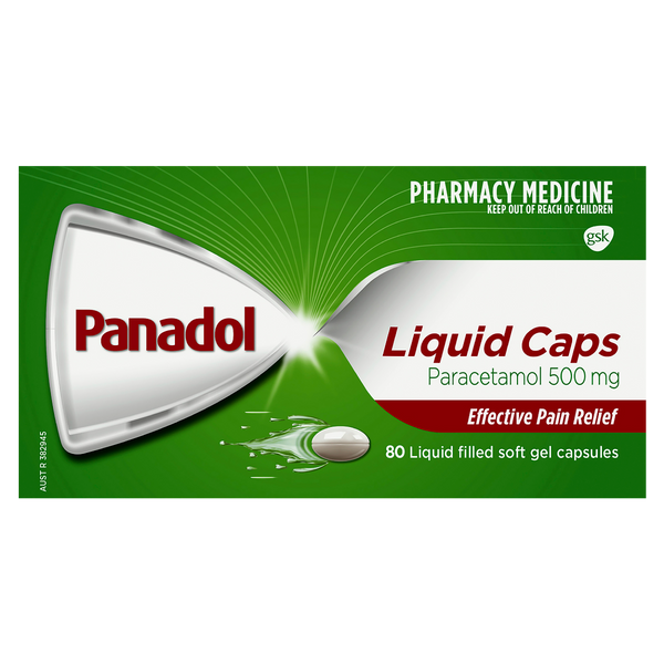 Panadol Liquid Caps 80
