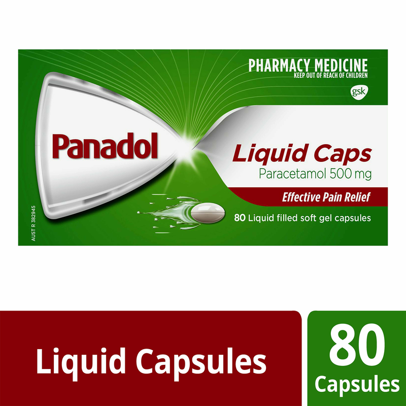 Panadol Liquid Caps 80