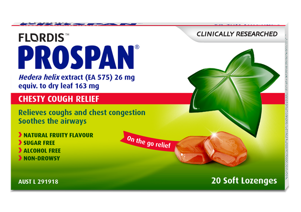 Prospan Chesty Cough Relief 20 Soft Lozenges