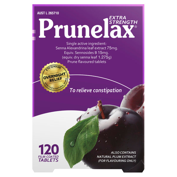 Prunelax Extra Strength 120 Tablets