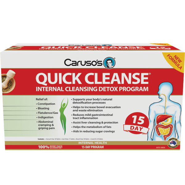 Caruso's Quick Cleanse Detox Program 15 Days
