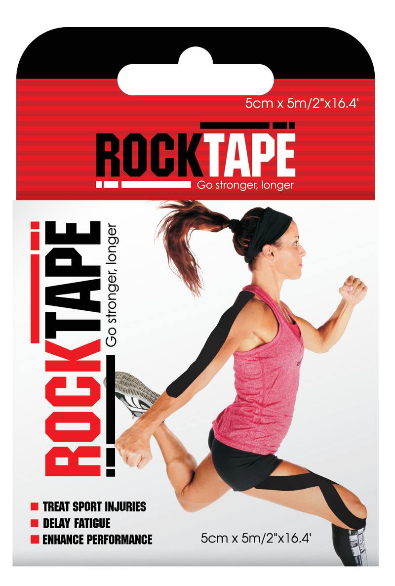 Rocktape Black 5cm x 5m Tape
