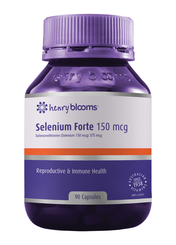 Henry Blooms Selenium Forte 150mcg 90 Capsules