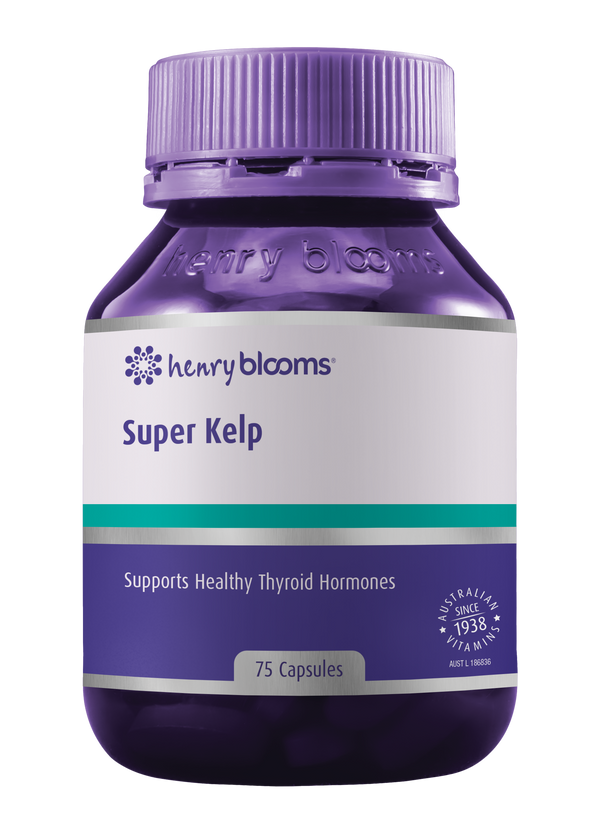 Henry Blooms Super Kelp 75 capsules