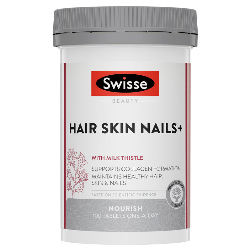 Swisse Ultiboost Hair Skin Nails+ Tablets 100 Tablets
