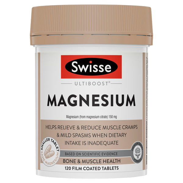 Swisse Ultiboost Magnesium 120 Tablets