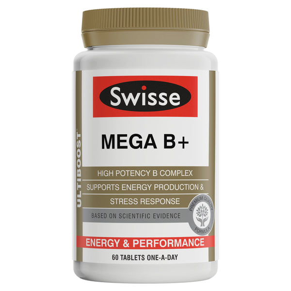 Swisse Ultiboost Mega B+ 60 Tablets