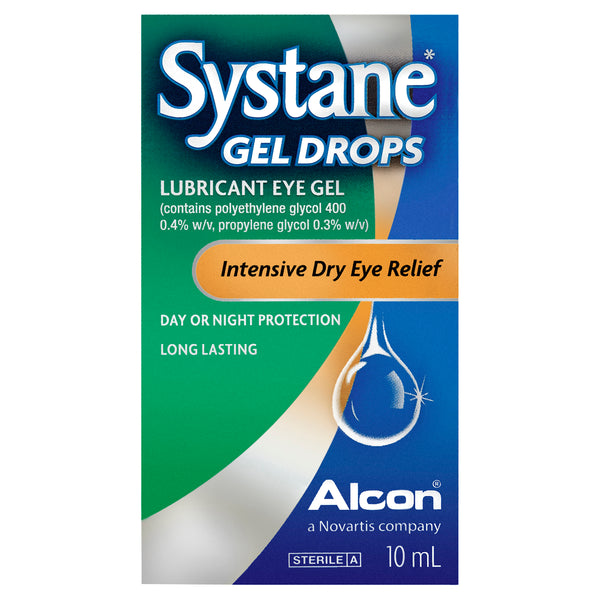 Systane Lubricant Eye Gel Drops 10ml