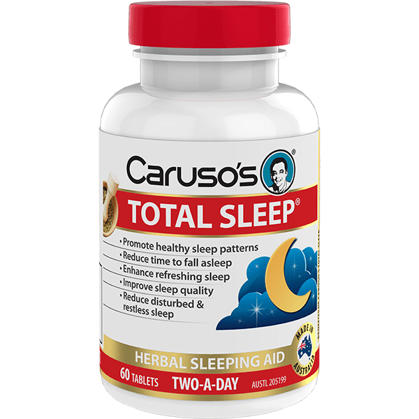 Caruso's Total Sleep 60 Tablets - Aussie Pharmacy