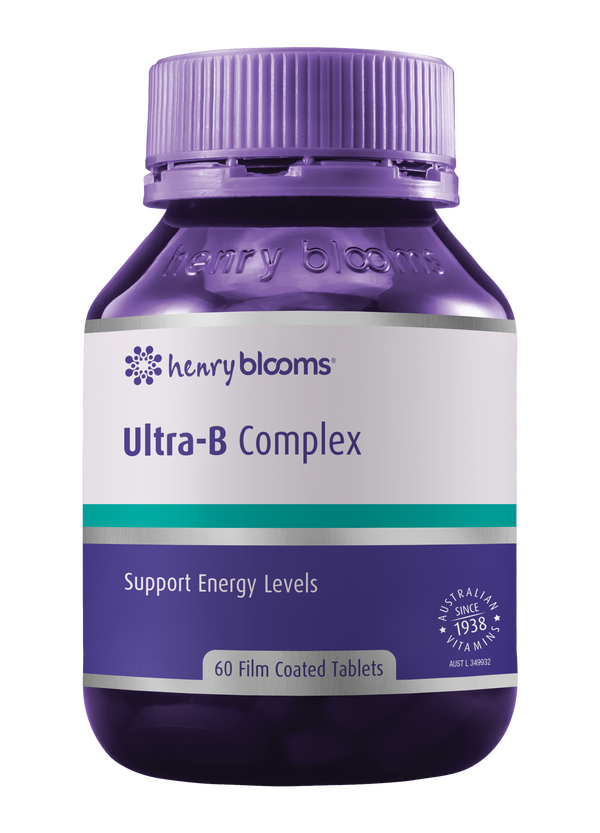 Henry Blooms Ultra-B Complex 60 Film Coated Tablets