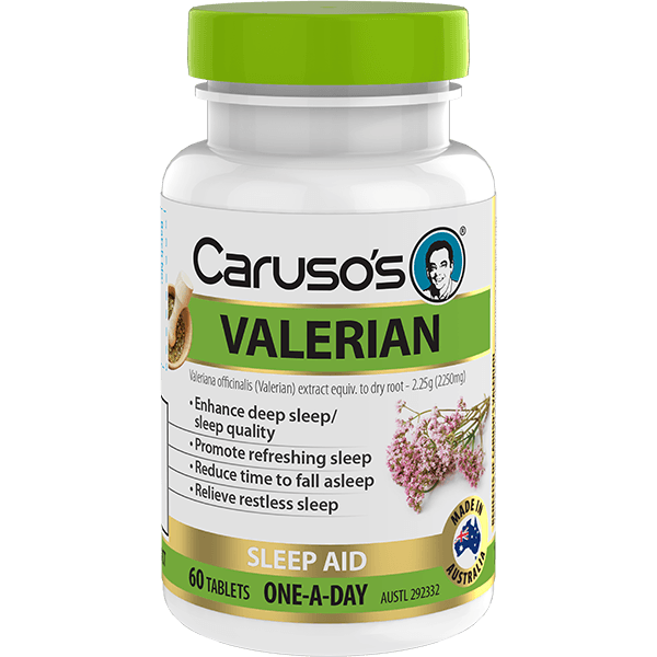 Caruso's Valerian 60 Tablets - Aussie Pharmacy