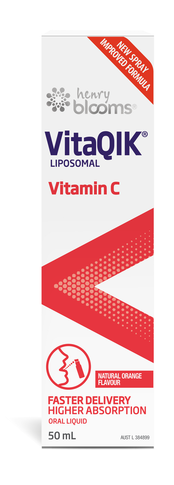 Henry Blooms VitaQIK® Liposomal Vitamin C 50mL Oral Liquid