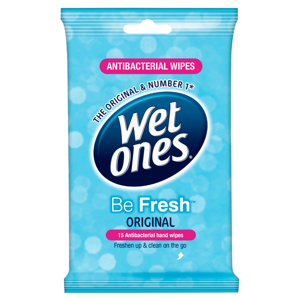 Wet Ones Be Fresh Wipes 15