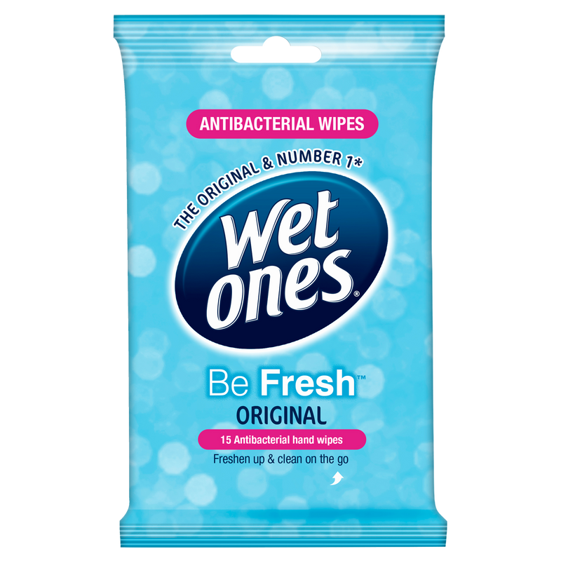 Wet Ones Be Fresh Wipes 15