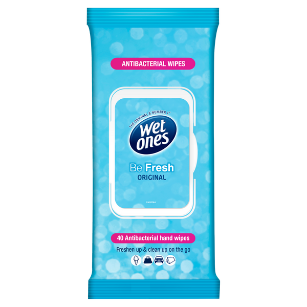 Wet Ones Be Fresh Wipes 40